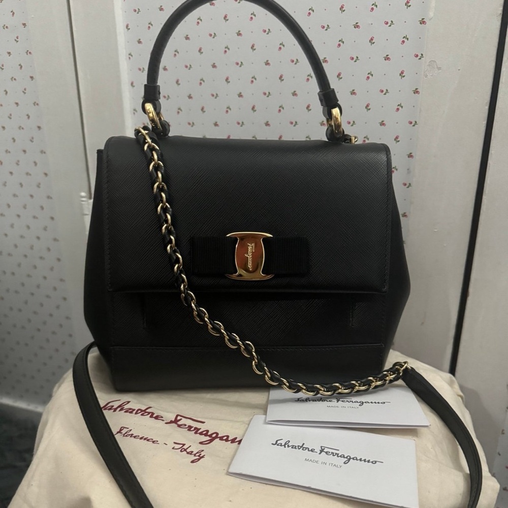 Salvatore Ferragamo Carrie small crossbody handbag